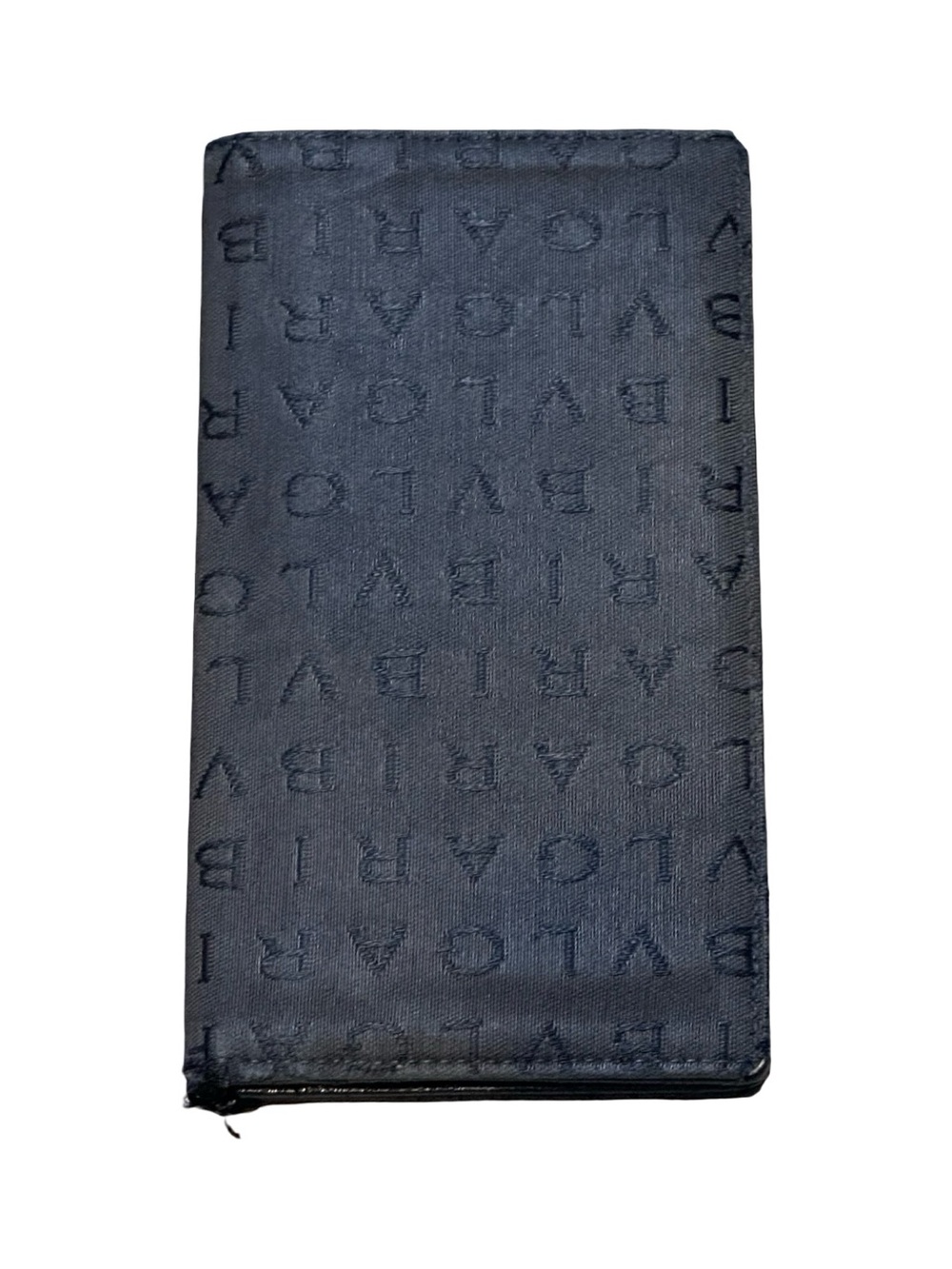 BVLGARI Logomania Long Flap Wallet - Canvas & Leather - Rare Vintage wallet - Picture 5 of 12